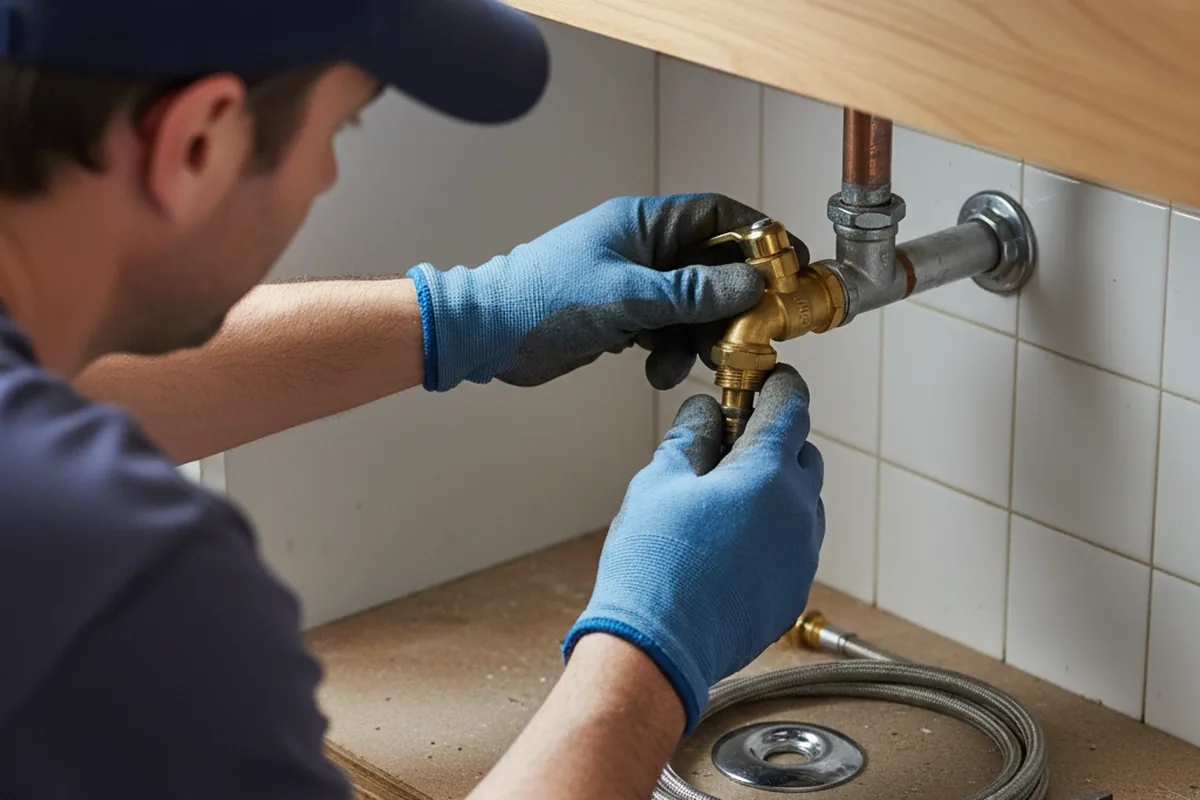 Shutoff valve and fitting work during Well Pump Repair in Marina Del Rey